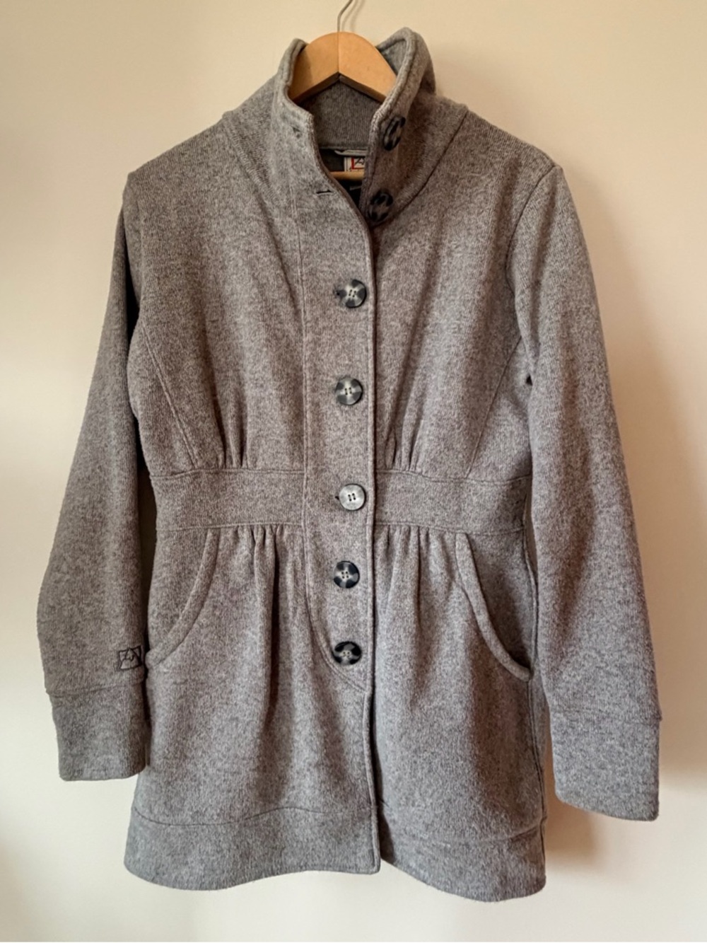 Avalanche Gray Pea Coat